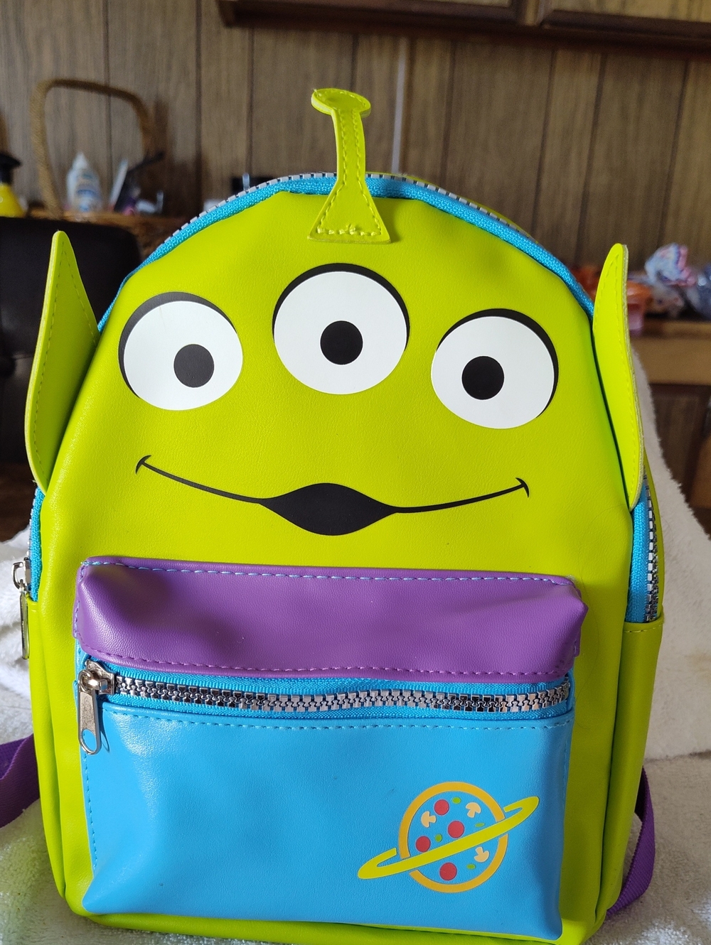 Toy Story Three-Eye Alien Kids Backpack